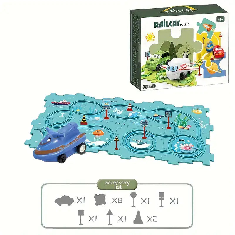 Kids Car Track Set